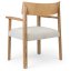 Dřevěná židle Cania s područkami