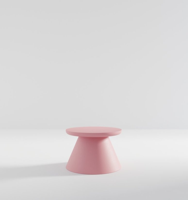 Konferenční stolek Earth 2 růžový